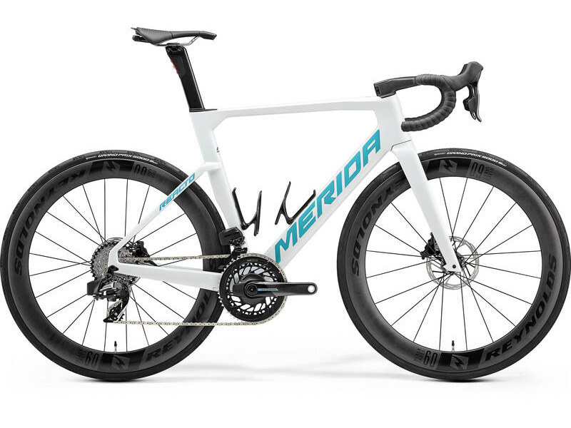 Merida Reacto 9000 - White/Teal - MY24 click to zoom image