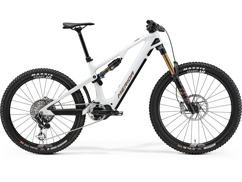 Merida eOne-Sixty 10K - White/Bronze - MY24 click to zoom image