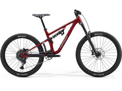 Merida One-Sixty FR 400 - Red/Grey/Black - MY24