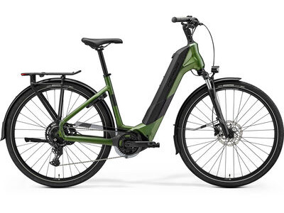 Merida eSpresso City 400 EQ - Silk Fog Green (Black) - MY26