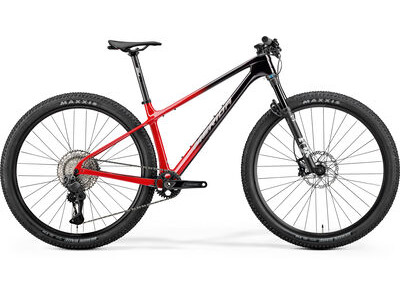 Merida Big Nine 7000 - Black/Red (Warm Slate Grey) - MY26