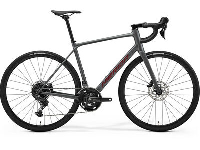 Merida Scultura Endurance 300 - Silk Cool Grey (Red) - MY26