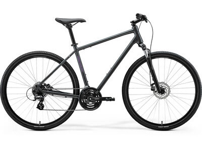 Merida Crossway 10 - Glossy Cool Grey (Purple) - MY26