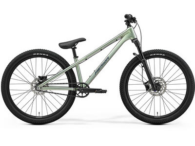 Merida Dirt 500 - Glossy Grey With Green Flakes In Clear Coat - MY26