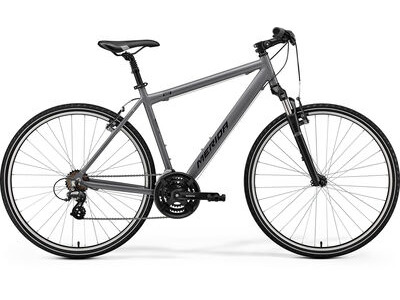 Merida Crossway 10-V - Silk Warm Slate Grey (Black) - MY26