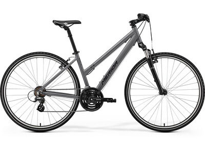 Merida Crossway 10-V Women's - Silk Warm Slate Grey (Black) - MY26