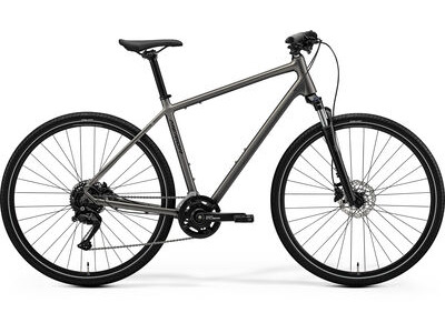 Merida Crossway 100 - Silk Warm Slate Grey (Black) - MY26