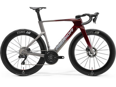 Merida Reacto One - Passion Red / Slate Grey (Grey)