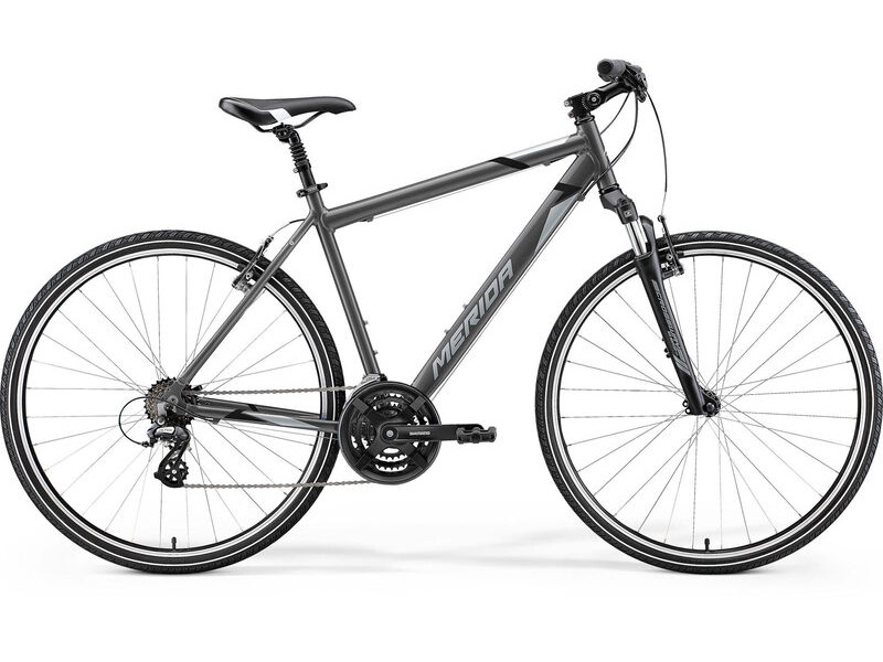 Merida Crossway 10V Hybrid Town & Towpath Bike click to zoom image