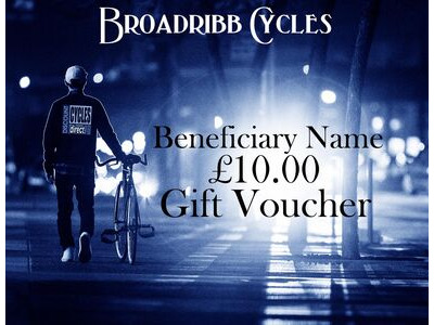 Broadribb Cycles £10 Gift Voucher
