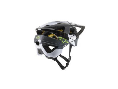 Alpinestars Vector Tech Mips Helmet Pilot Black White Cool Gray Gloss 2019