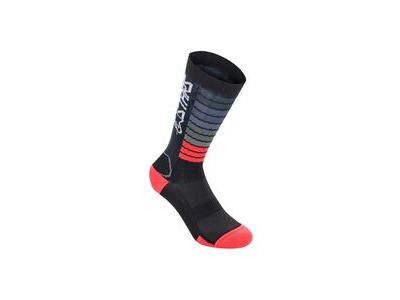 Alpinestars Drop Socks 22 Black/Bright Red