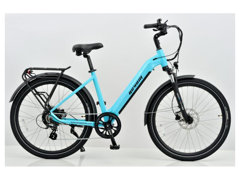 Powabyke Revom U1 Urban E-Bike Blue click to zoom image