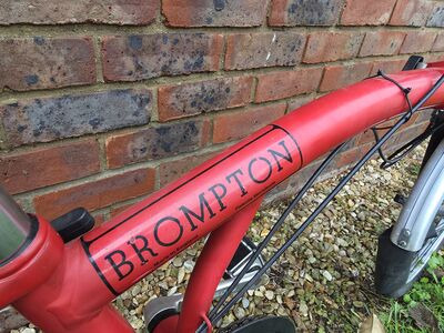 Brompton Second Hand M type 16" wheel folding bike click to zoom image