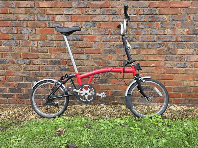 Brompton Second Hand M type 16" wheel folding bike click to zoom image