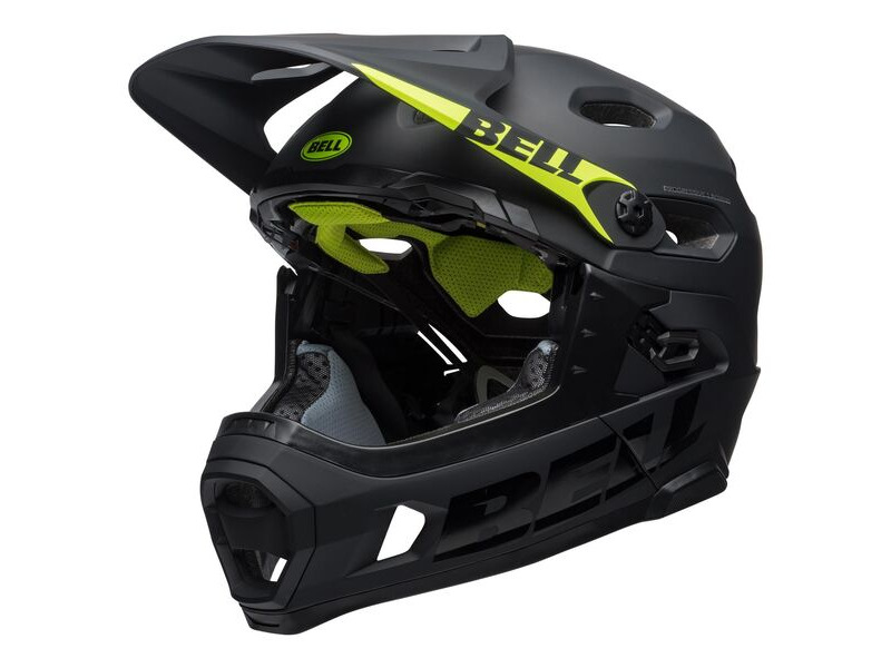 Bell Super Dh Mips MTB Helmet 2018: Matt/Gloss Black click to zoom image