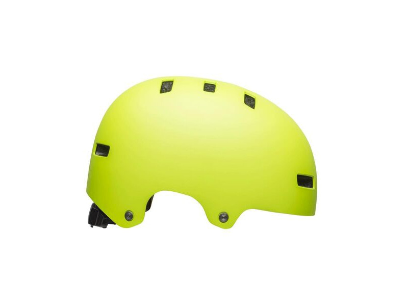 Bell Span Youth Helmet 2019: Matte Bright Green click to zoom image