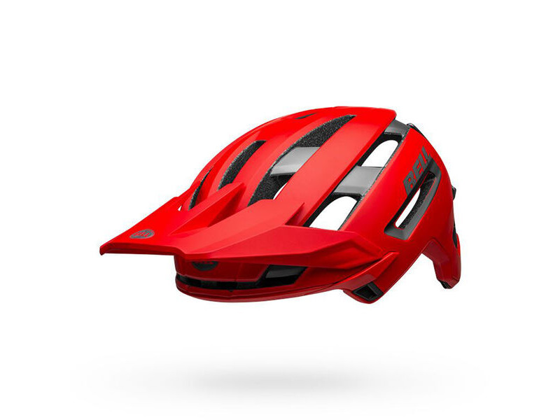 Bell Super Air Mips MTB Full Face Helmet Matte/Gloss Red/Grey click to zoom image