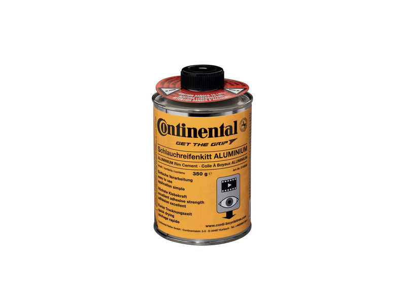Continental Tubular Rim Cement Alu 350g Can Black 350g Can click to zoom image