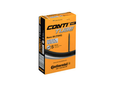 Continental Race Tube - Presta 80mm Valve: Black 700x20-25c