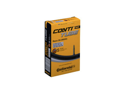 Continental Race Tube - Presta 42mm Valve: Black 26x1.0" - 650x20-25c