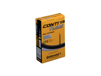 Continental Race Tube - Presta 60mm Valve: Black 26x1.0" - 650x20-25c