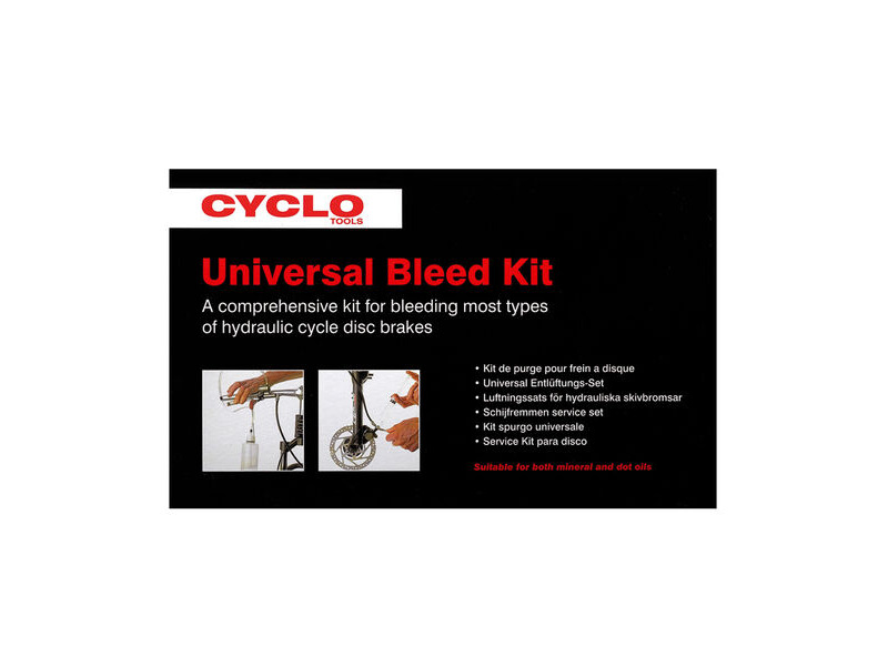 Cyclo Universal Brake Bleed Kit click to zoom image