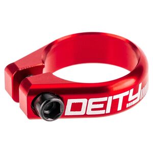 Deity Circuit Seatpost Clamp 31.8MM RED  click to zoom image