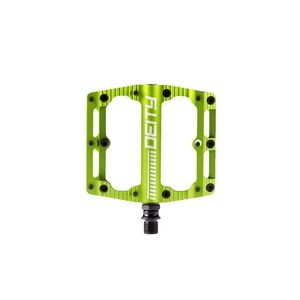 Deity Black Kat Pedals 100x100mm  GREEN  click to zoom image