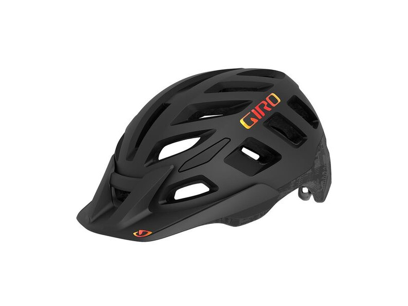 Giro Radix Dirt Helmet Matte Black Hypnotic click to zoom image