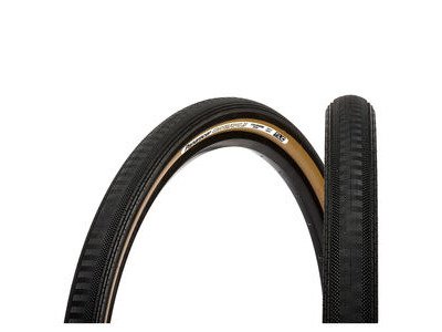 Panaracer Gravelking Semi Slick Tlc Folding Tyre Black/Brown 700x38c