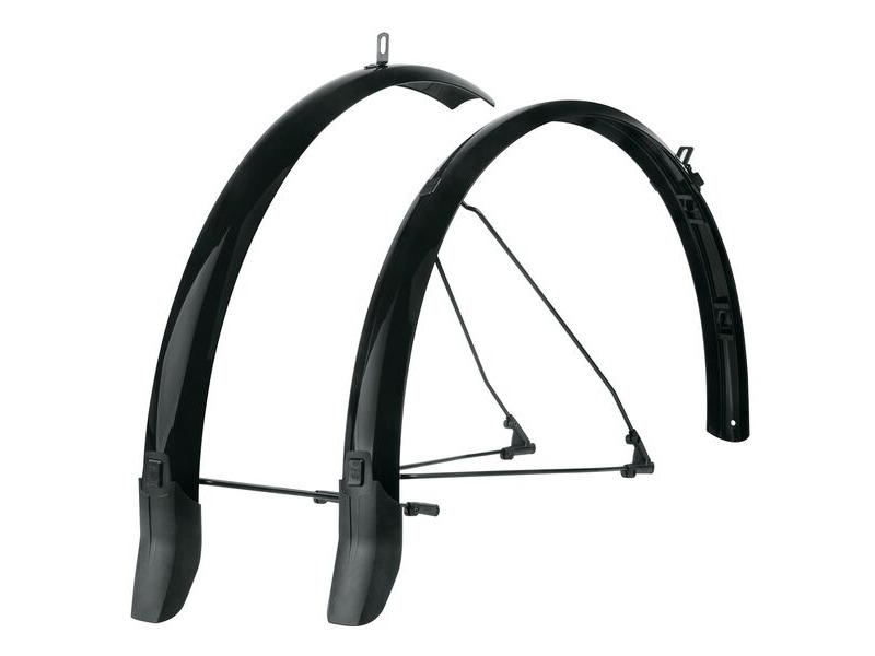 SKS Sks Bluemels Cable Line 28" Mudguard Set: Black 28" 55mm click to zoom image