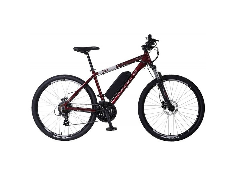 Claud Butler Haste-E Electric Mountain Bike - Red click to zoom image