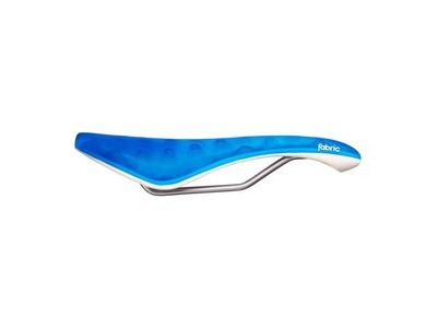 Fabric Cell Radius Elite Saddle 155mm Blue White  click to zoom image